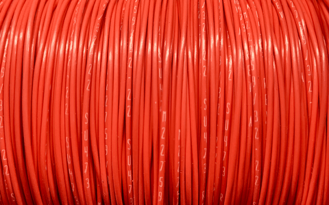 Cable 22AWG - Rojo
