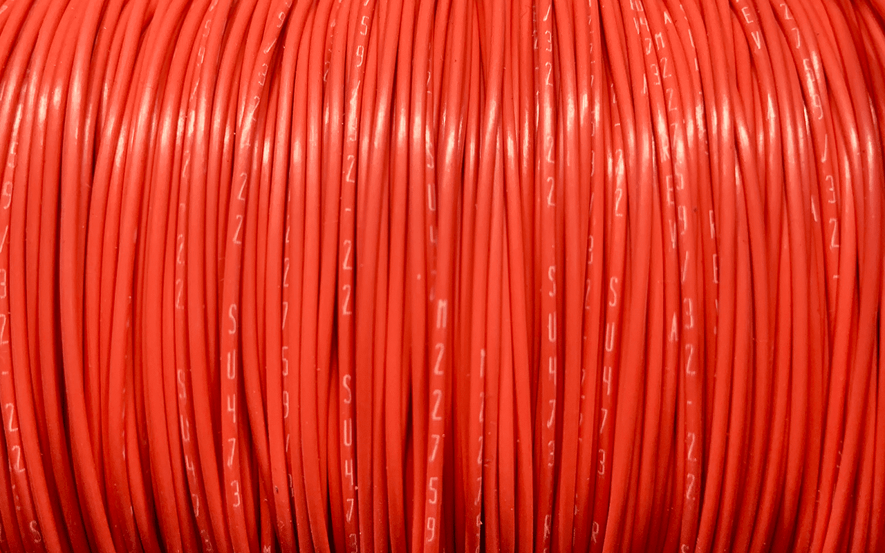 14AWG Wire - Red