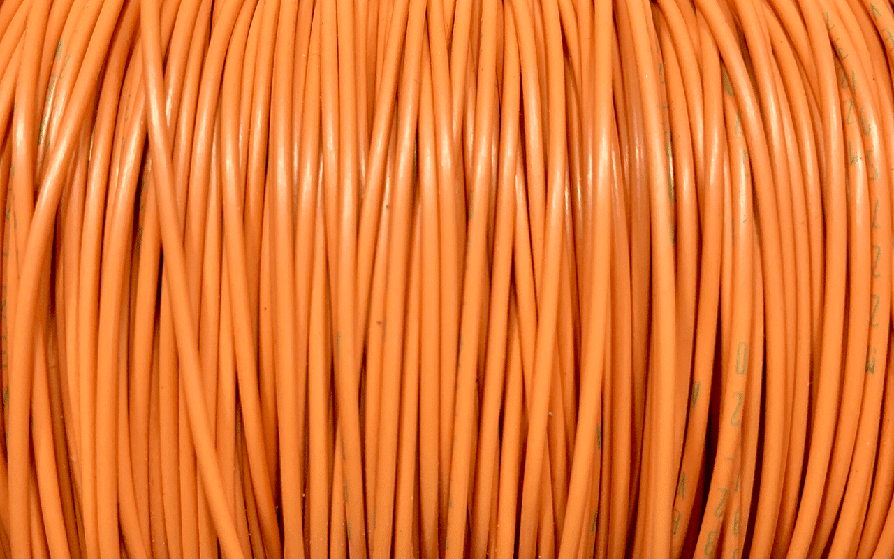 14AWG Wire - Orange