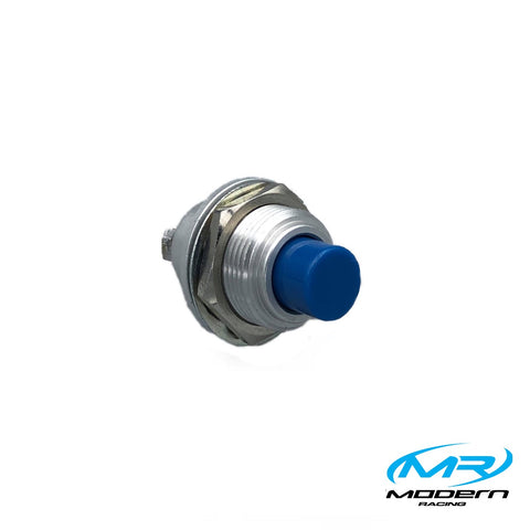 Momentary Push Button Switch. Blue