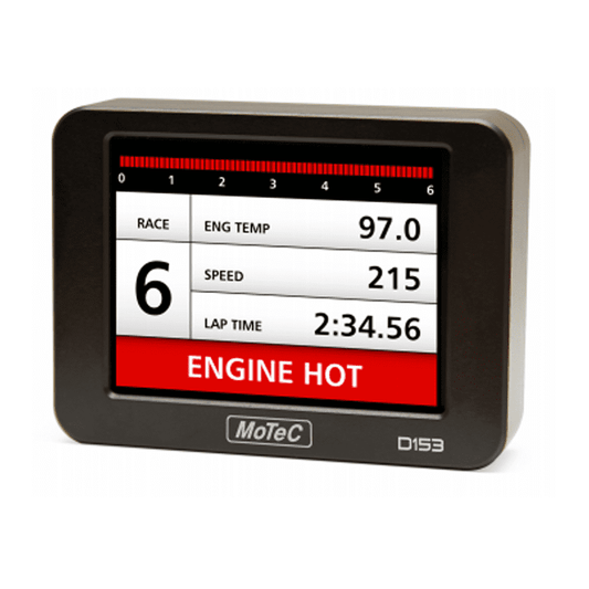 MoTeC Digital Dashes – Modern Racing
