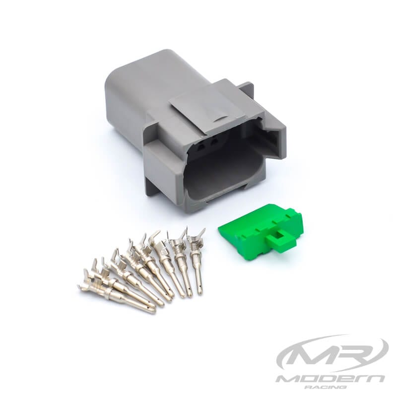 Conector Deutsch DT de 8 pines (gris)