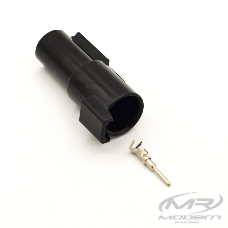 Conector Deutsch DTHD de 1 pin (negro)