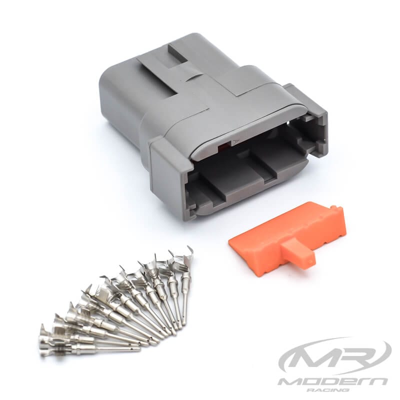 Deutsch DTM 12 Pin Connector (Gray)