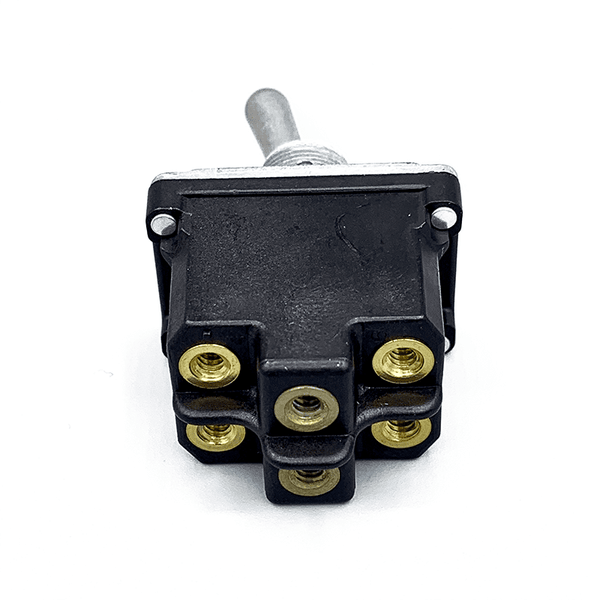 Dual Pole Switch. 3 Position (MOMENTARY-OFF-ON)