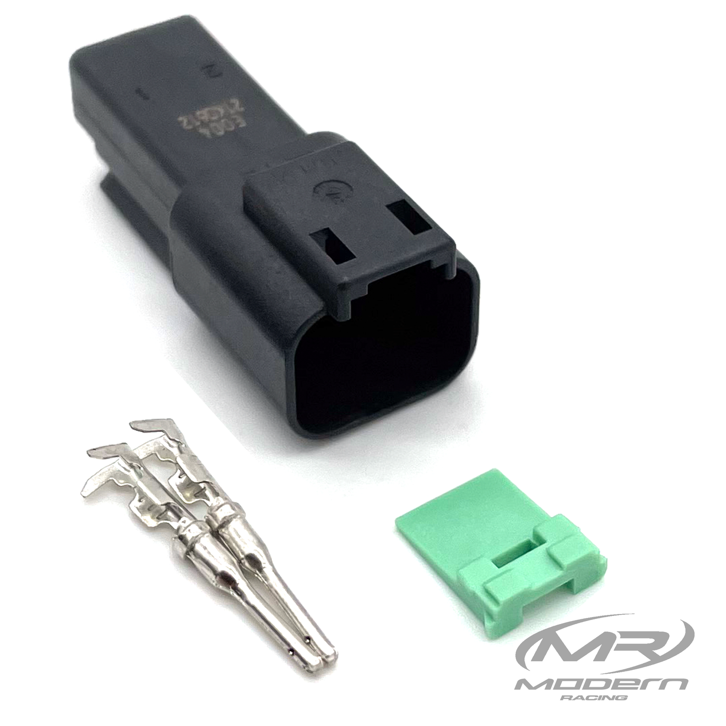 Conector Deutsch DT de 2 pines (negro)