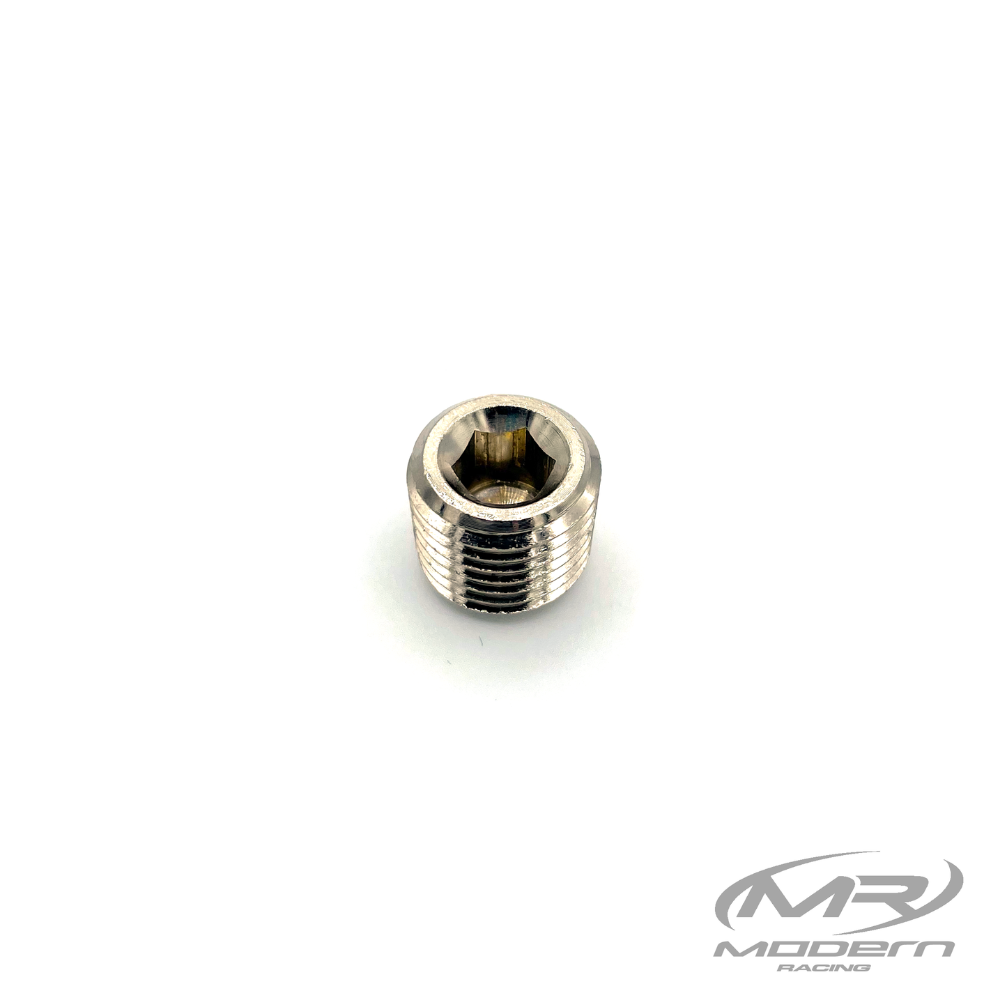 Conector macho NPT de 1/4" Latón (niquelado)