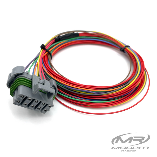MR Builder Series Holley HP And Dominator Mil-Spec Unterminated 8 Injectors MPFI Harness EV1
