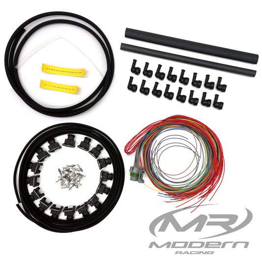 MR Builder Series Holley HP And Dominator Mil-Spec Unterminated 16 Injectors MPFI Harness EV1