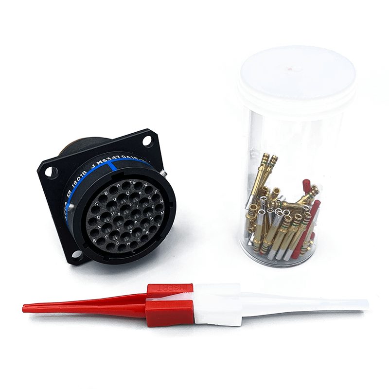 Circular Bulkhead MIL Spec Connector MS3470 18-32S – Modern Racing