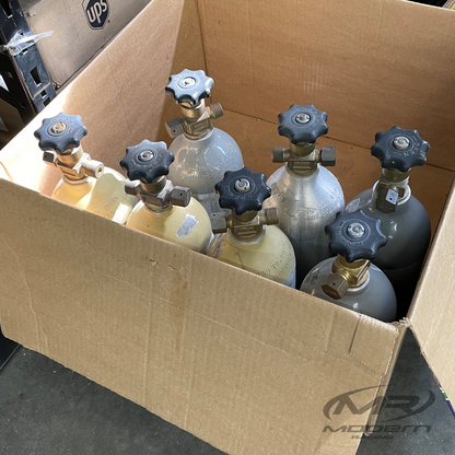 USED. C02 Bottle 2.5lbs